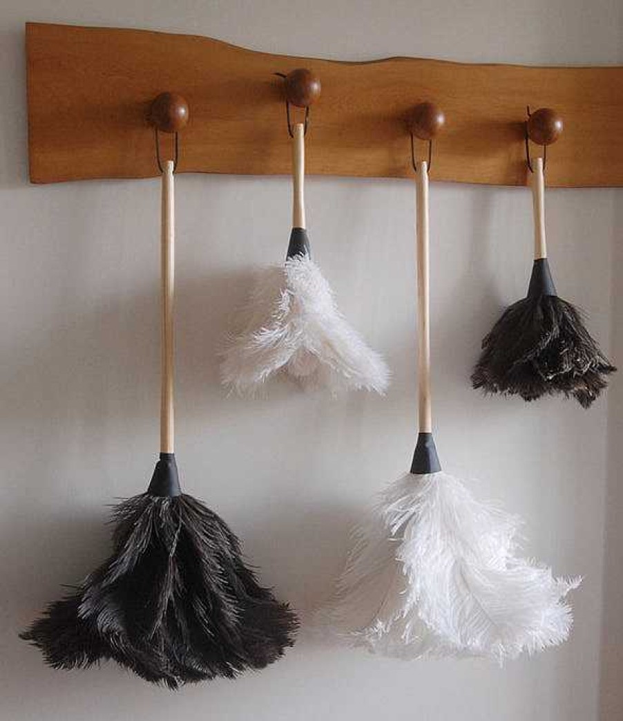 Kitchen Relish Decor | Large Feather Duster - Cream