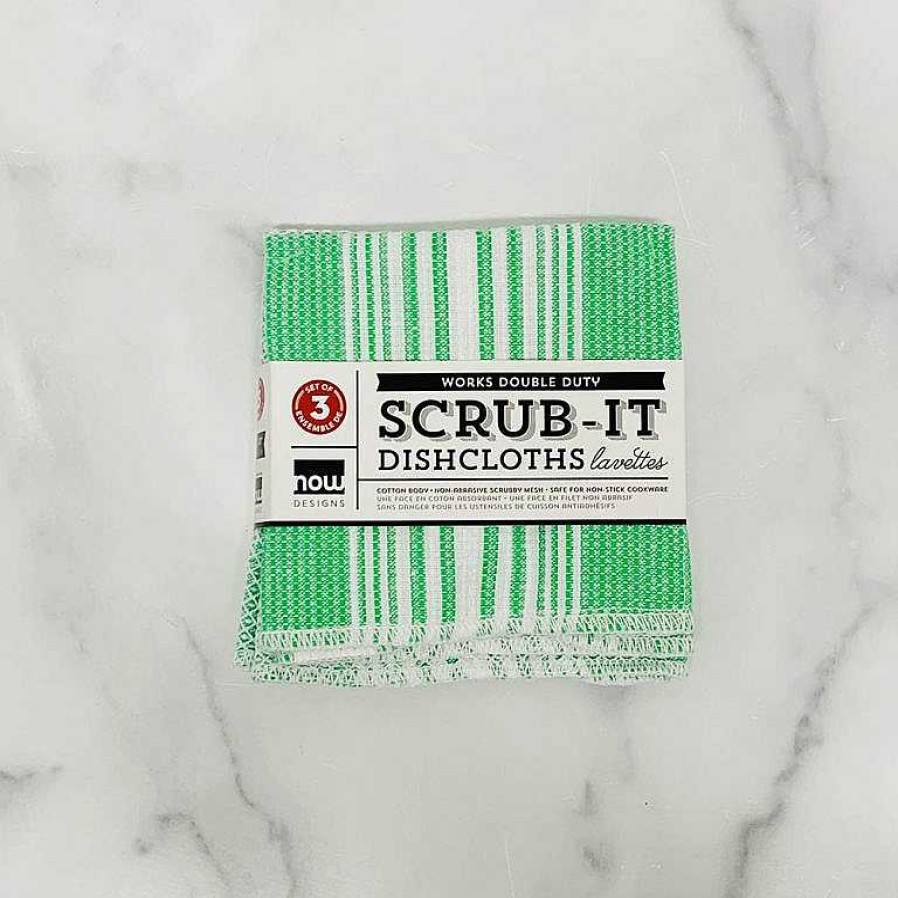 Kitchen Relish Decor | Scrub-It Dishcloths - Greenbriar