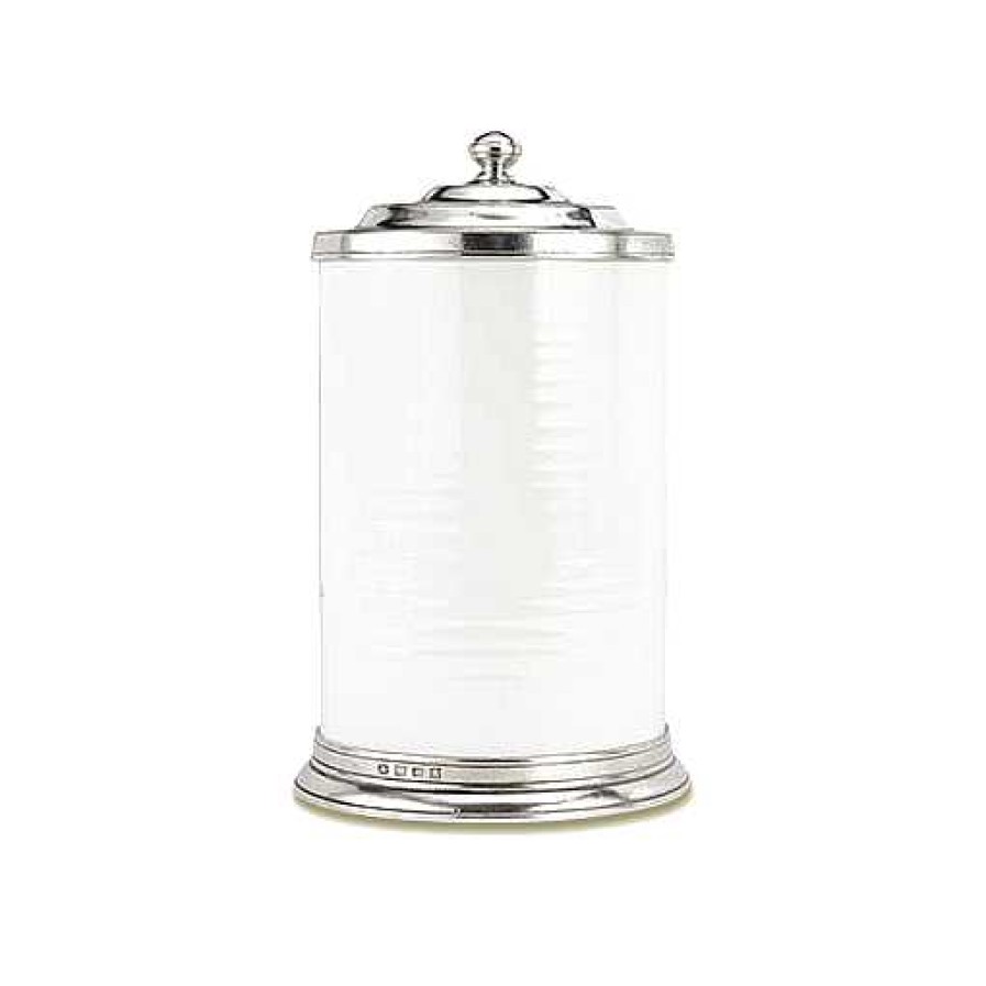 Kitchen Relish Decor | Match Pewter Convivio Medium Canister