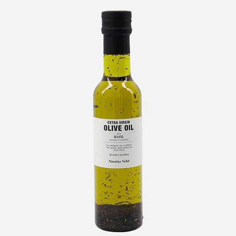 Kitchen Relish Decor | Extra Virgin Olive Oil With Basil