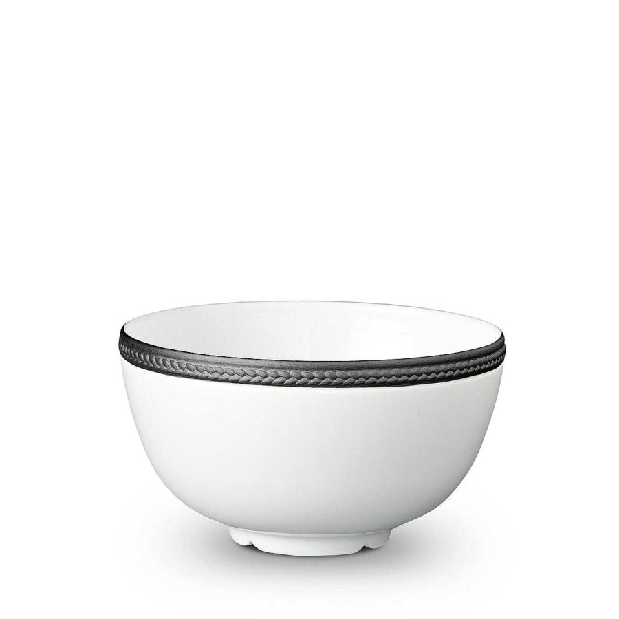 Table Relish Decor | Soie Tress E Cereal Bowl - Black