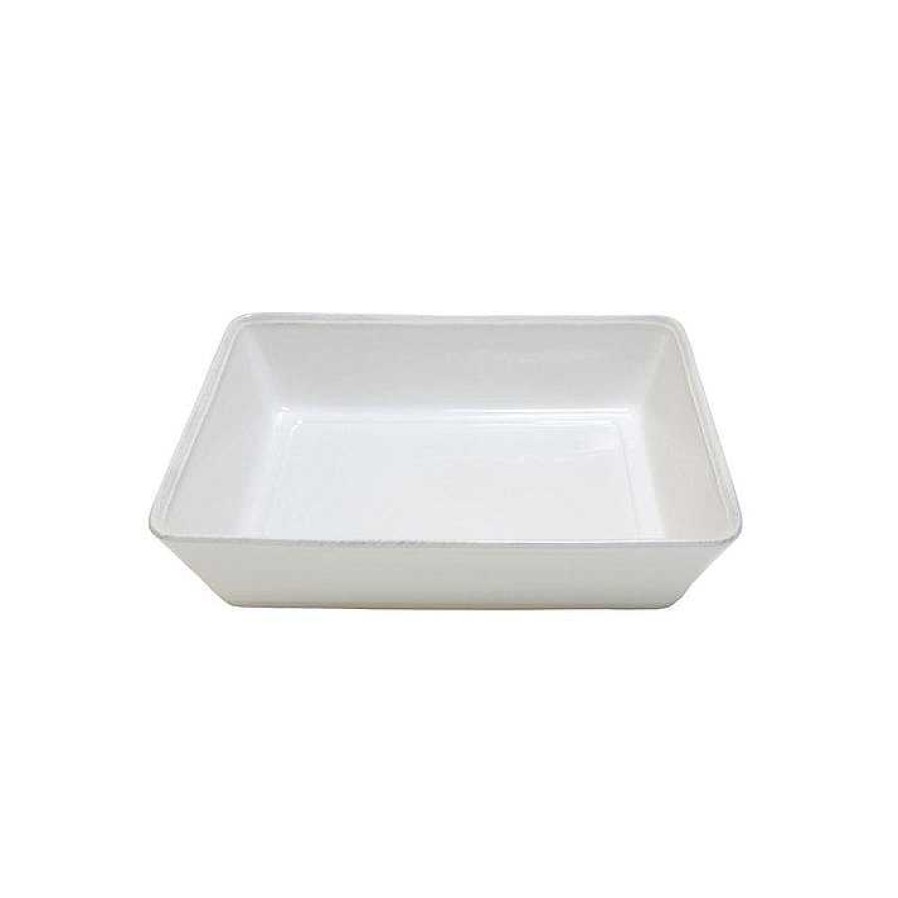 Kitchen Relish Decor | Friso Rectangular Baker Set - White