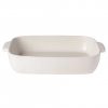 Kitchen Relish Decor | Pacifica 19 In Rectangular Baker - Vanilla