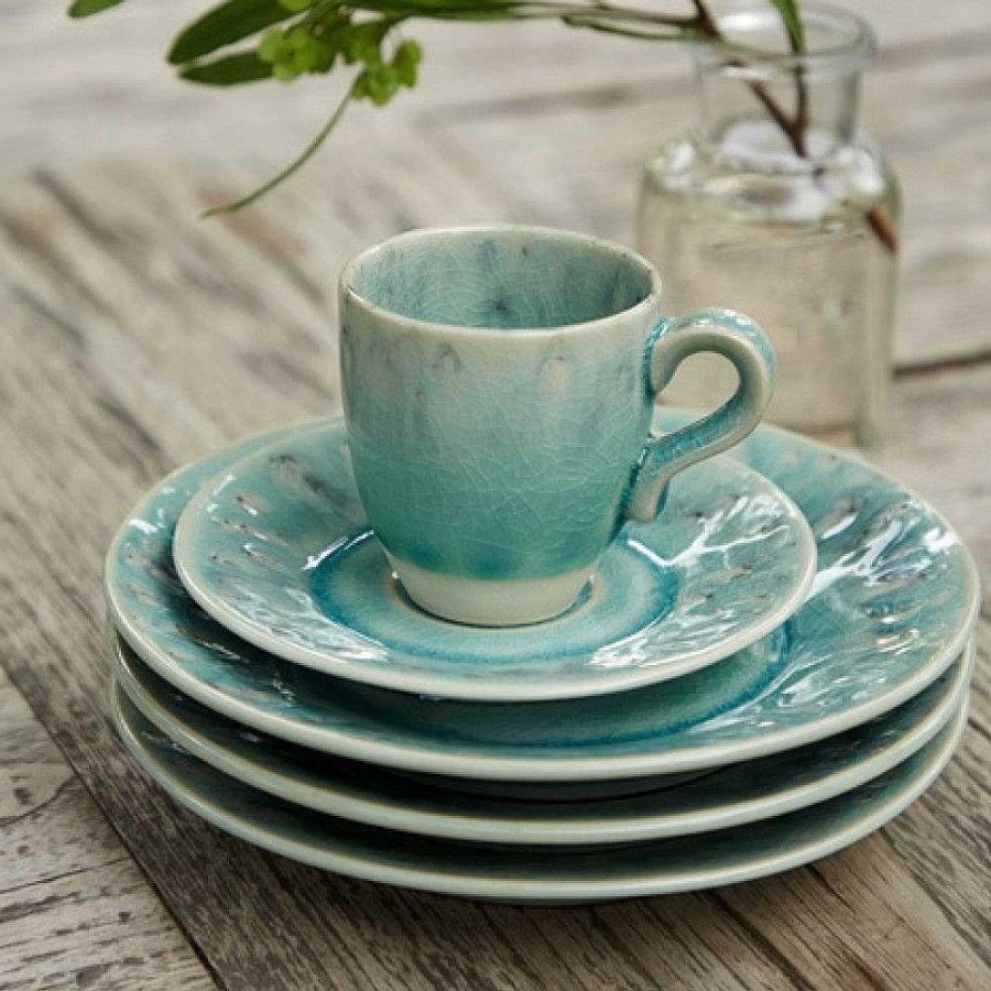 Table Relish Decor | Madeira Coffee Cup & Saucer Set - Blue