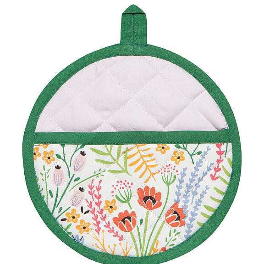 Kitchen Relish Decor | Pot Holder Set - Bouquet