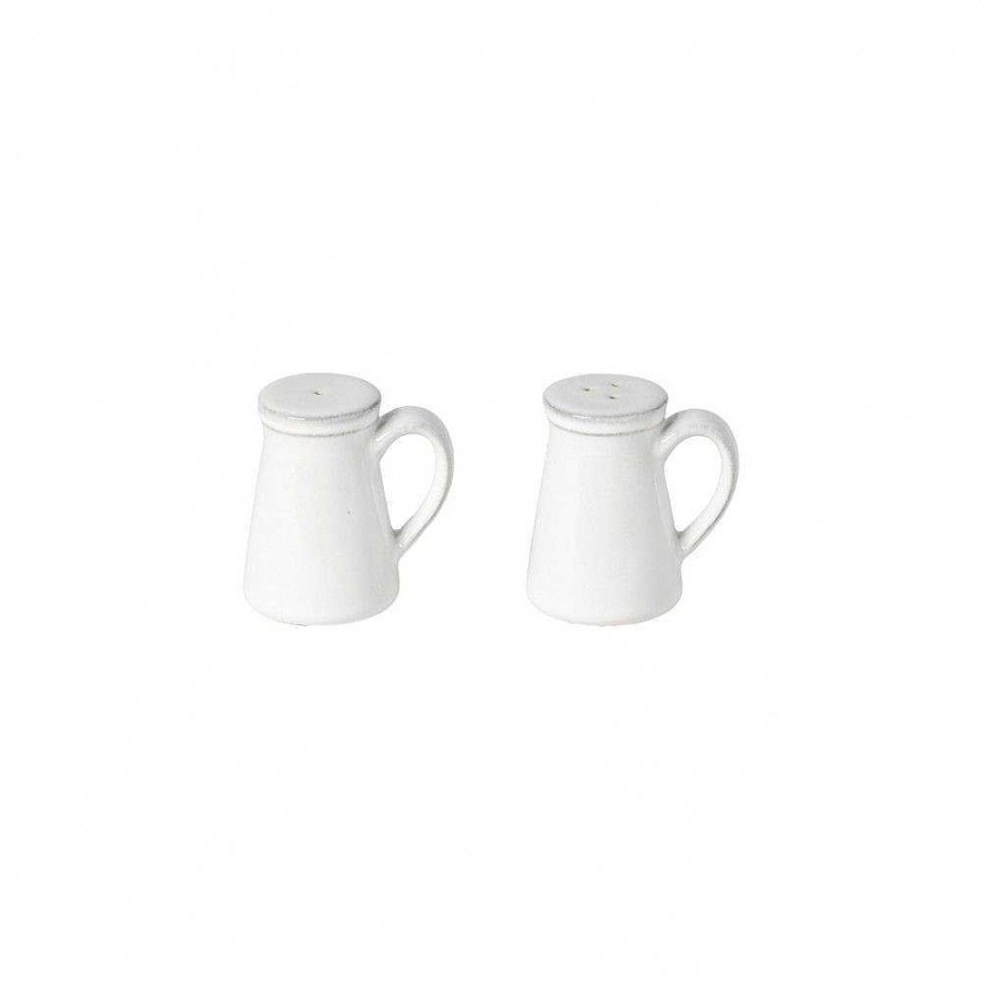 Table Relish Decor | Friso Salt & Pepper Set - White