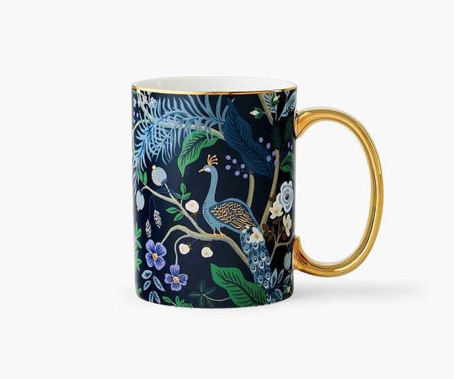 Kitchen Relish Decor | Rifle Paper Co Mug - Peacock