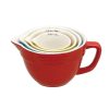 Kitchen Relish Decor | Batter Bowl Measuring Cups - Brights