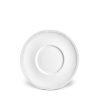 Table Relish Decor | Soie Tress E Saucer - White