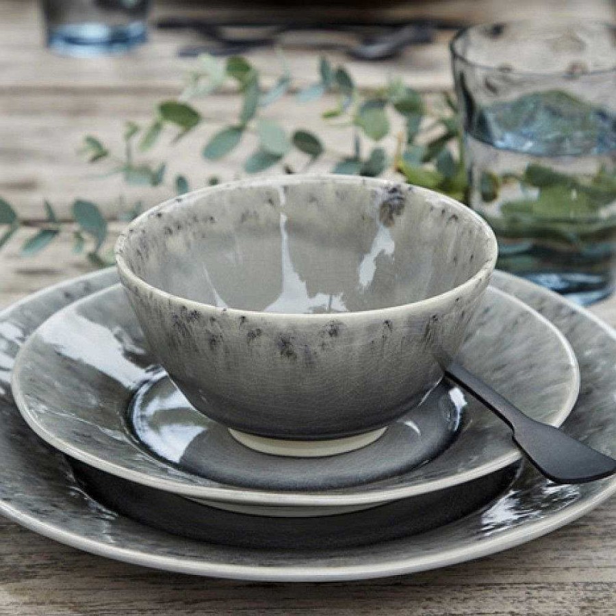 Table Relish Decor | Madeira Cereal Bowl Set - Grey