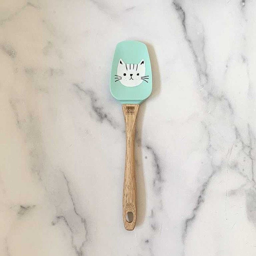 Kitchen Relish Decor | Silicone Spoonula - Cat'S Meow