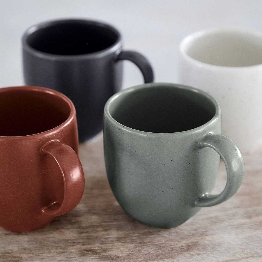 Table Relish Decor | Pacifica Mug Set - Cayenne